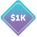 $1000 Image Badge